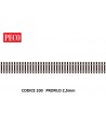 PECO SL-100 BINARIO FLESSIBILE TRAVERSE LEGNO