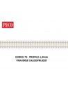 PECO SL-102F BINARIO FLESSIBILE TRAVERSE CALCESTRUZZO