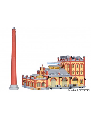 Kibri 39826 - Kit deposito frigorifero e magazzino Birrificio Feldschlösschen