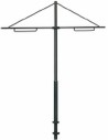 SOMMERFELDT 108 - Palo per due linee tramviarie e filovie