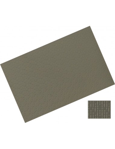 Rietze 70652 - 2 lastrine pavimentazione 122x79mm 2 pezzi antracite