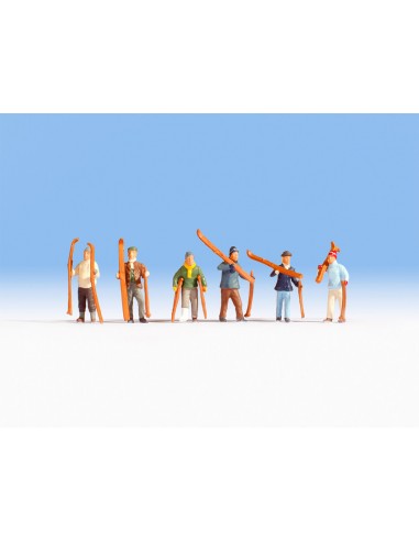 Noch 15829 - 6 sciatori