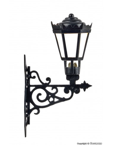 Viessmann 6074 - Lanterna a parete, LED bianco caldo