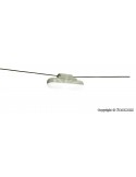 Viessmann 6366 - Lampada a sospensione con fune, LED bianco