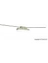 Viessmann 6366 - Lampada a sospensione con fune, LED bianco