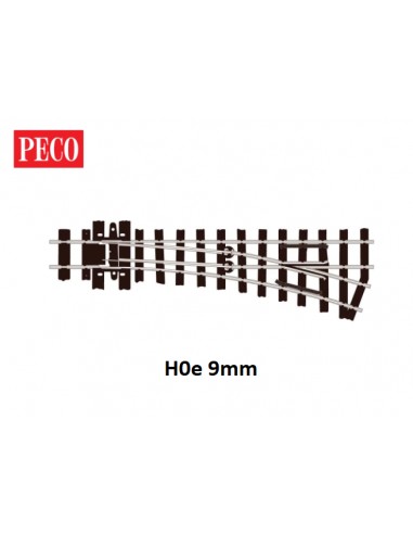 PECO - SL-E491 Scambio destro H0e 9mm, codice 80