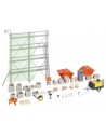 Faller 180345 - Kit ponteggio per costruzioni edili con accessori