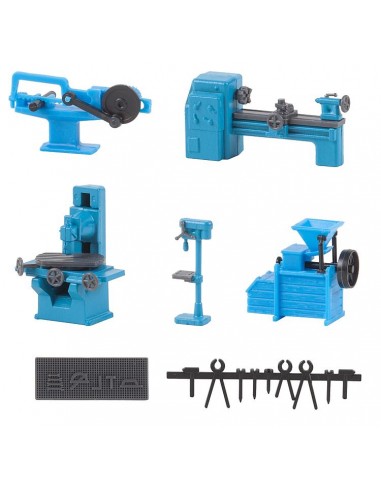 Faller 180456 - Kit macchinari per officina metalmeccanica