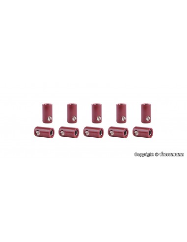 Viessmann 6882 - Spinetta femmina marrone, serraggio a vite