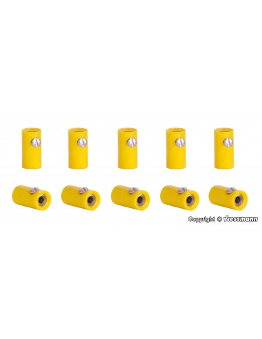 Viessmann 6879 - Spinetta femmina gialla, serraggio a vite