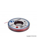 Viessmann 68633 - Cavo in bobina, 0,14 mm², Rosso, 25 m