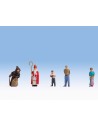 Noch 15923 - Set 5 personaggi: Il giorno di San Nicola