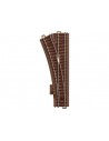 TRIX 62611 - Deviatoio sinistro 188,3 mm, curva 24,3 °, r 437,5 mm