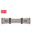 Peco SL-90 - Scambio incrocio doppio Streamline codice 100 insulfrog