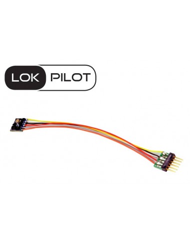 ESU 59826 - Decoder LokPilot 5 micro DCC con spina 6 pin,  NEM651