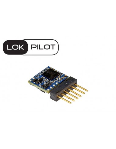 ESU 59827 - Decoder LokPilot 5 micro DCC con spina diretta 6 pin, NEM651