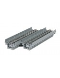 Kato 20-420 - Binario diritto Unitrack S124V per viadotto, 124mm, 2 Pz.