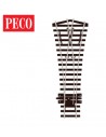 Peco SL-E197 - Deviatoio corto a Y polarizzato, cod. 75