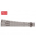 Peco SL-88 - Scambio destro Streamline raggio largo codice 100 insulfrog
