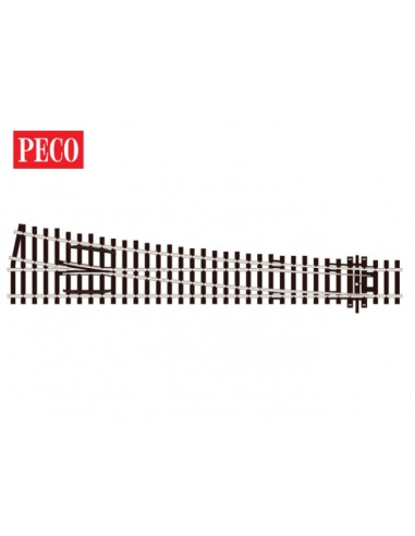 Peco SL-88 - Scambio destro Streamline raggio largo codice 100 insulfrog