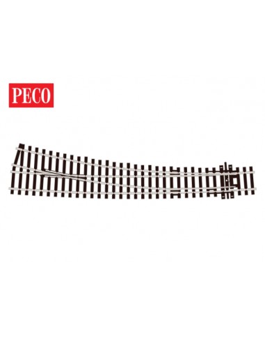 Peco SL-86 - Scambio destro curvo Streamline codice 100 insulfrog
