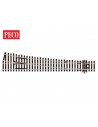 Peco SL-E88 - Scambio destro streamline raggio largo codice 100 electrofrog