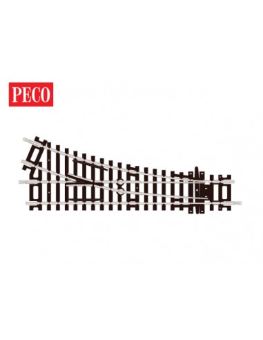 Peco ST-240 - Scambio destro Setrack insulfrog