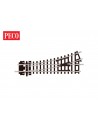 Peco ST-6 Scambio sinistro Setrack insulfrog