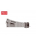 Peco ST-5 Scambio destro Setrack insulfrog
