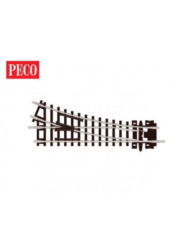 Peco ST-5 Scambio destro Setrack insulfrog