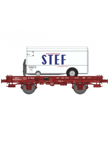 REE MODELES WB-650 PIANALE CON RIMORCHIO