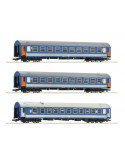 ROCO 74188 - Set di 3 carrozze "Hungaria"