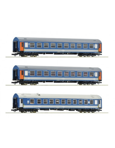 ROCO 74188 - Set di 3 carrozze "Hungaria"