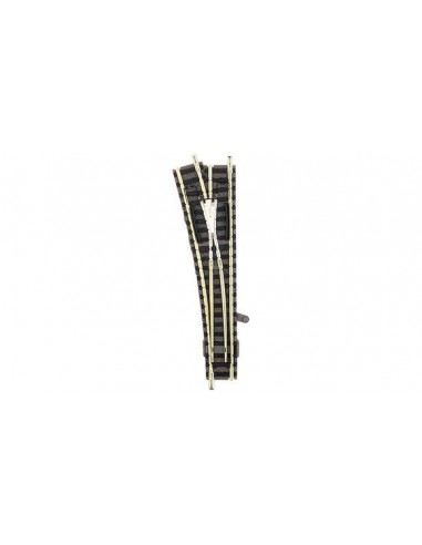 FLEISCHMANN 9178 - SCAMBIO SINISTRO polarizzato, LUNGHEZZA 111mm, 15°