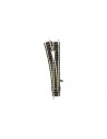 FLEISCHMANN 9178 - SCAMBIO SINISTRO polarizzato, LUNGHEZZA 111mm, 15°