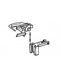 roco 40396 - Gancio Universale Roco regolabile in altezza. 12Pz.