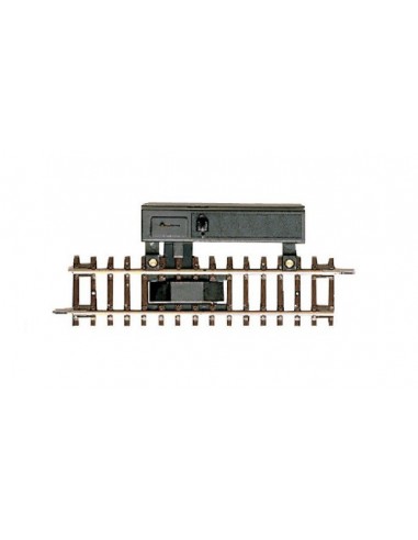 Roco 42419, BINARIO SGANCIA VAGONI ELETRICO ROCOLINE 115mm G½