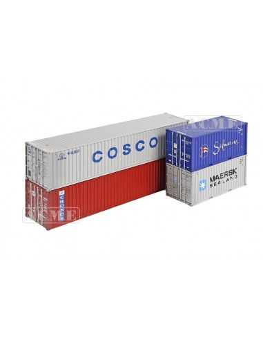 ACME 95051 Set composto da due bulk container 30 ft “InterBulk Food”.