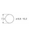 ROCO 40070 - ANELLI D'ADERENZA SCALA H0, Ø 12,9 - 14,6 mm