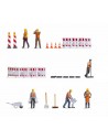 NOCH 16262 Figura Tema Mondo „Roadwork”