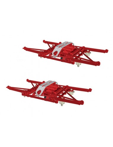 RIVAROSSI HC8111 FS, set di 2 pantografi 52 con strisciante piatto