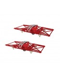 RIVAROSSI HC8103 FS, set di 2 pantografi 42U con strisciante curvo