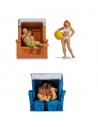 Noch 15849 - Set 6 personaggi, bagnanti