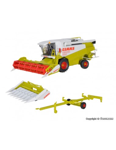 KIBRI - 12263 H0 CLAAS Mietitrebbia con denti da taglio e da mais