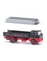 WIKING 041202- Camion Henschel con pianale e carico