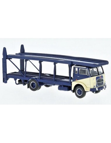 BREKINA 58483 Fiat 642 bisarca blu e bianco