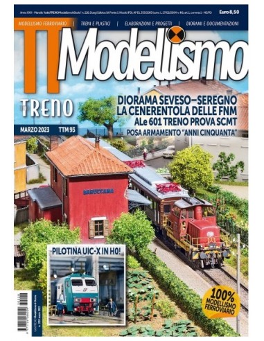 DUEGI EDITRICE tuttoTRENO Modellismo n° 93 marzo 2023