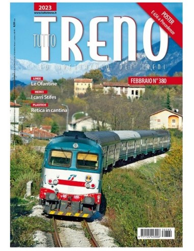 DUEGI EDITRICE TT380 tuttoTRENO n° 380 - febbraio 2023
