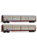 RIVAROSSI HR6673 FS set di 2 carri chiusi tipo Habils, ep. V