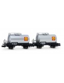 ARNOLD HN6701 FS, Set 2 carri cisterna „shell" in colore argento, Ep. III-IV